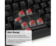 Ajazz AK820 Red Switch czarna - 1536376 - zdjęcie 9